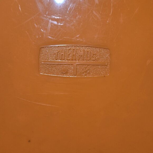 Vintage Orange New Kids On The Block Plastic Lunch Box & Thermos - Picture 5 of 13